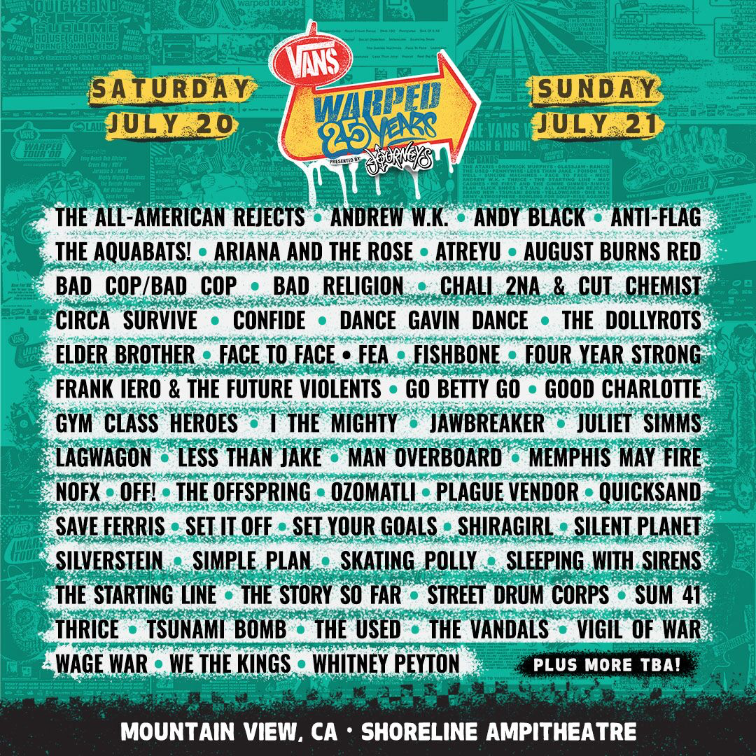 warped lineup 2019