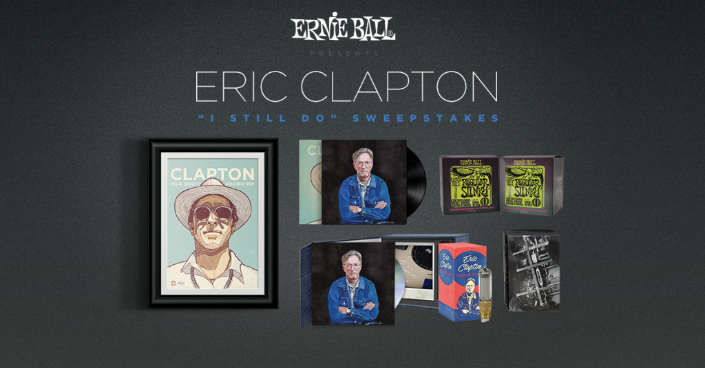 Eric Clapton New Album + Sweepstakes Ernie Ball Blog