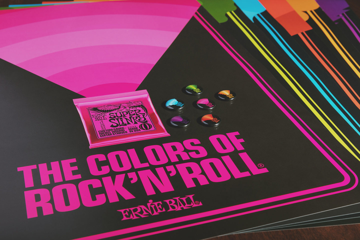 The Colors of Rock ‘N’ Roll New Merchandise – Ernie Ball Blog