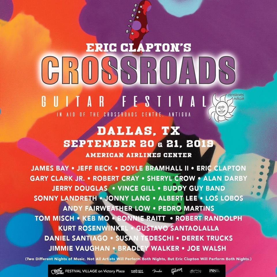 Eric Clapton’s Crossroads Festival Has Returned with Big Names Jeff